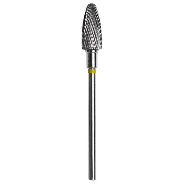 STALEKS PRO Staleks Pro Punta Fresa Carbide Cono 6mm Giallo - 14mm - MegaPrezzo