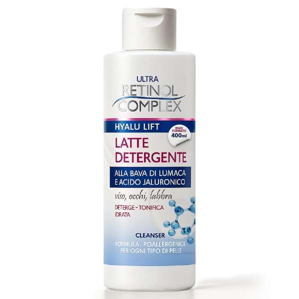 RETINOL COMPLEX Ultra Retinol Complex Latte Latte Detergente Bava di Lumaca - 500ml - MegaPrezzo