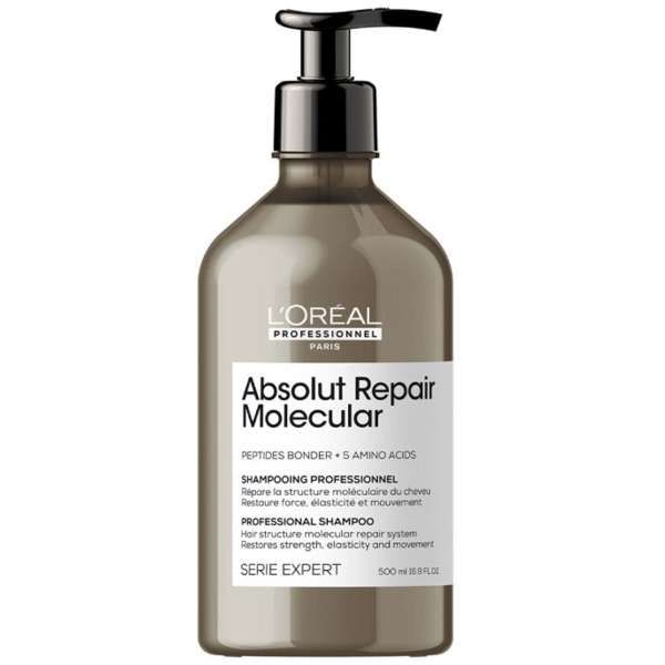 LOREAL PROFESSIONNEL Loreal Expert Absolut Repair Molecular Shampoo Riparatore - 500ml - MegaPrezzo