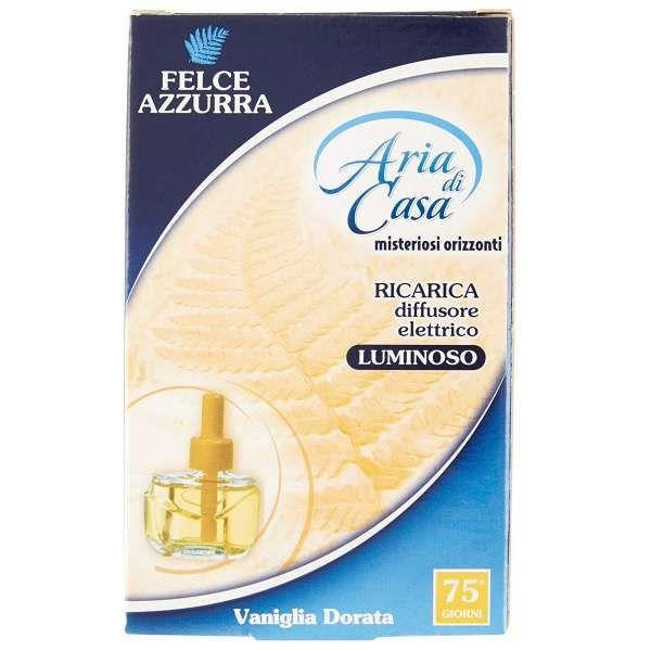 FELCE AZZURRA Felce Azzurra Ricarica Diffusore Elettrico - Vaniglia Dorata - MegaPrezzo