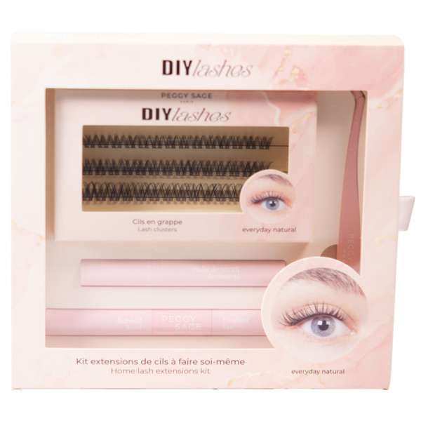 PEGGYSAGE Peggy Sage Kit Extension Ciglia Fai da Te - Everyday Natural - MegaPrezzo