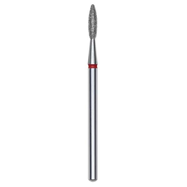 STALEKS PRO Staleks Pro Punta Fresa Diamantata Fiamma 2,1mm Rosso - 8mm - MegaPrezzo