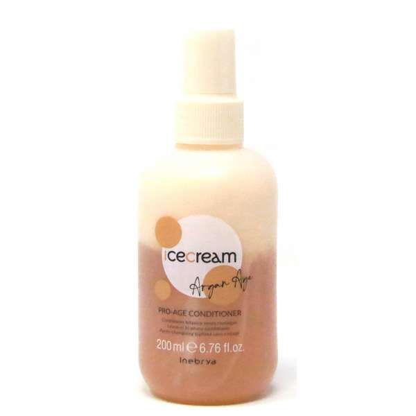 INEBRYA Inebrya Ice Cream Argan Age Pro-Age Conditioner Bifasico - 200ml - MegaPrezzo